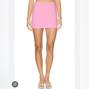 Bardot Bubblegum Pink High-Rise Mini Skirt